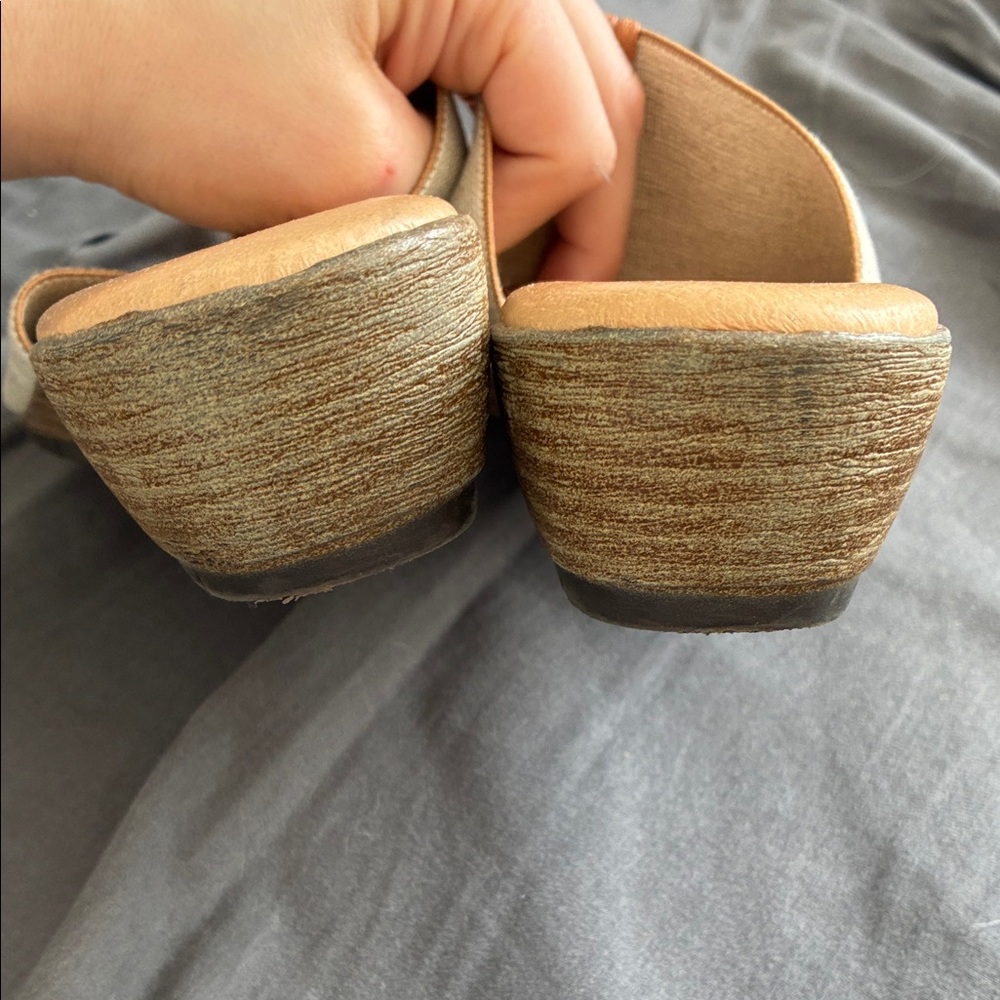 Isabel Espadrilla Thong Slide Sandals - Natural/Tan Made in Spain - Picture 6 of 6